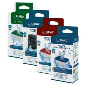 Ciano Filter Media Cartridge CF40 CF80 Aquarium Water Bio Bact Foam Algae Clear