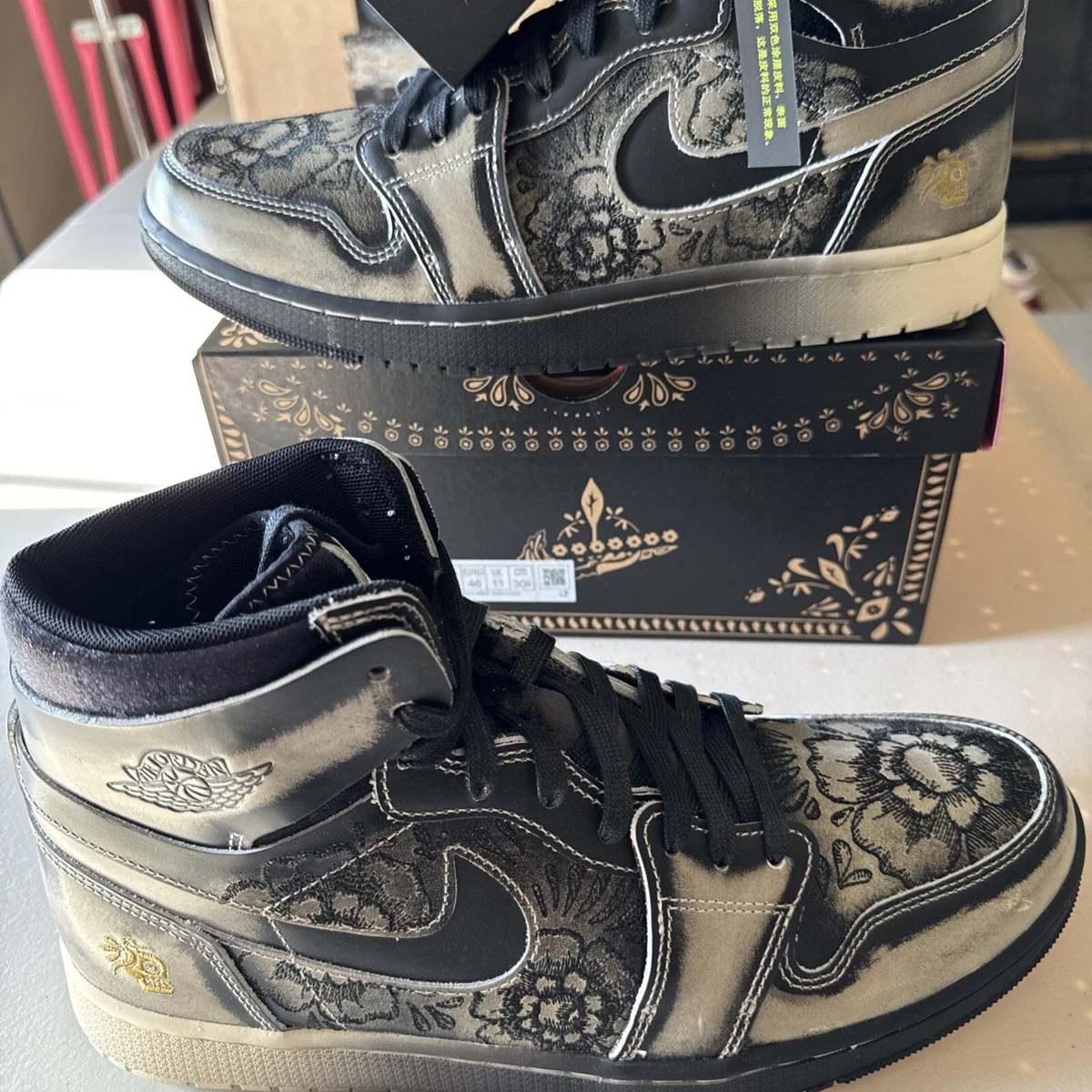 Jordan 1 Zoom Comfort 2 High Día De Muertos for Sale