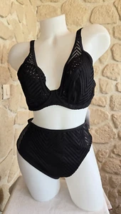 Maillot de bain bikini noir Eve Urban taille M 90F fr neuf marque Freya (or5) - Picture 1 of 6