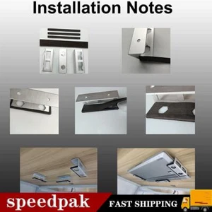 Under Desk Laptop Holder Mount With Screw, Universal FAST Mount Under Desk X9Y9 - Bild 1 von 14