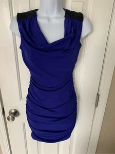 Bcx blaues stretchiges Kleid sexy - Bild 1 von 5