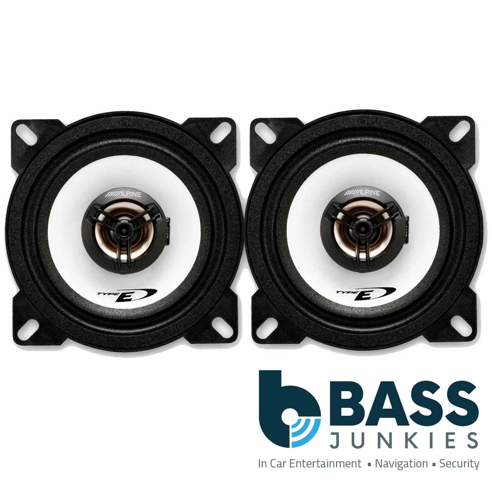 ALPINE Mercedes Benz 190 W201 1982-93 4" 10cm 2 way 360W Front Top Dash Speakers - Image 1 of 1