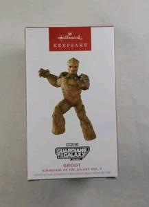 2023 Hallmark Keepsake GROOT Marvel Studios Guardians of the Galaxy Vol. 3 - Picture 1 of 6