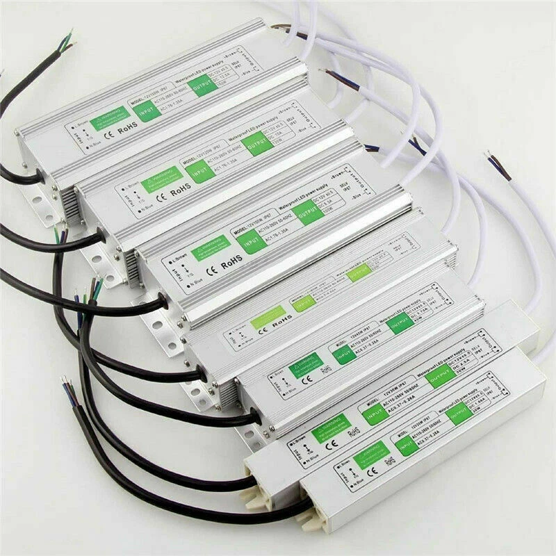 30W - 350W AC to DC Waterproof  LED Power Supply Transformer for LED Strip - Image 1 of 1