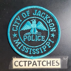 PARCHE DE HOMBRO DE POLICÍA DE LA CIUDAD DE JACKSON, MISSISSIPPI COMO NUEVO - Imagen 1 de 2