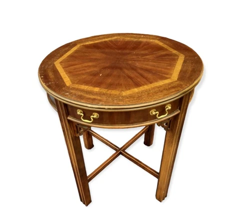Octagon Enlay accent table 24x26 Cover
