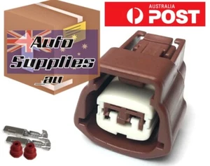 2 Pin Aux Air Controller AAC Connector Rear IAC Plug Connector for Nissan RB SR - Picture 1 of 3