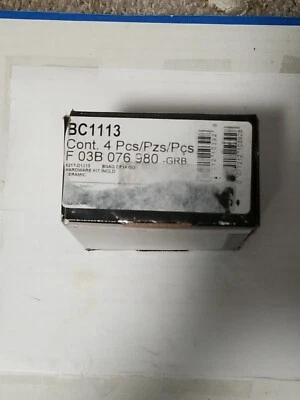 BC1113 Pastillas de Freno Bosch, Juego de 2 Ruedas (?) Trasero para Lexus GS300 IS250 IS350 GS430 Foto 1 de 4