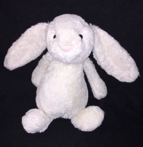 JELLYCAT 11" Plush BASHFUL BUNNY Rabbit Cream Off White Soft Stuffed Animal Toy - Picture 1 of 5