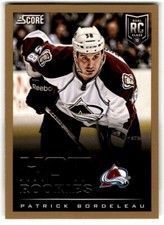 2013-14 Score Gold Hot Patrick Bordeleau Rookie #620 Colorado Avalanche
