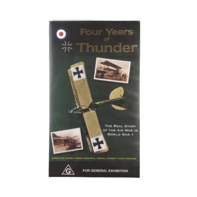 Four Years of Thunder VHS Box Set x 3 videos The Real Story Of The Air War World - Image 1 of 3