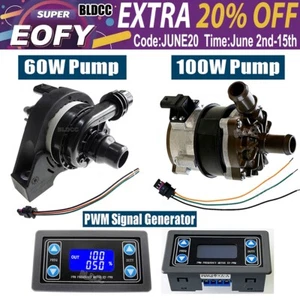 Brushless DC Motor 12V Circulation Pump 60W 100W PWM Engine Auxiliary Water Pump - Picture 1 of 17