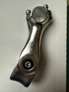 Zoom Alloy Adjustable Angle Ahead Handlebar Stem 1 1/8” Steerer/25.4mm Clamp 120 - Picture 1 of 8