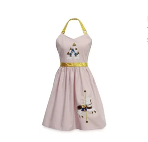 Grembiule cucina adulto Disney Parks Disneyland Carousel Horse nuovo con etichette - Foto 1 di 2