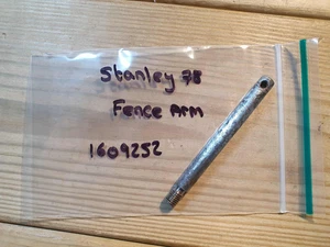 Vintage Stanley No 78 Rebate Plane Fence Arm Woodworking Old Hand Tools Rod Bar - Picture 1 of 3