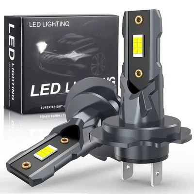 Lampadine Luci LED H7 110W 22000 LM per Auto CANBUS 6500K Luce Bianca 12V 24V IT - Immagine 1 di 4