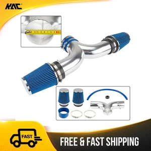 Cold Air Intake Kit 3.5" + Blue Filter For 2002-2007 Dodge Ram 1500 4.7L & 3.7L - Picture 1 of 11