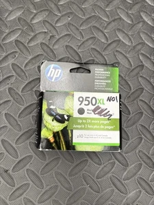 NEW Genuine HP 950XL High Yield Black Ink Cartridge EXP 2019 Authentic Sealed - Picture 1 of 4