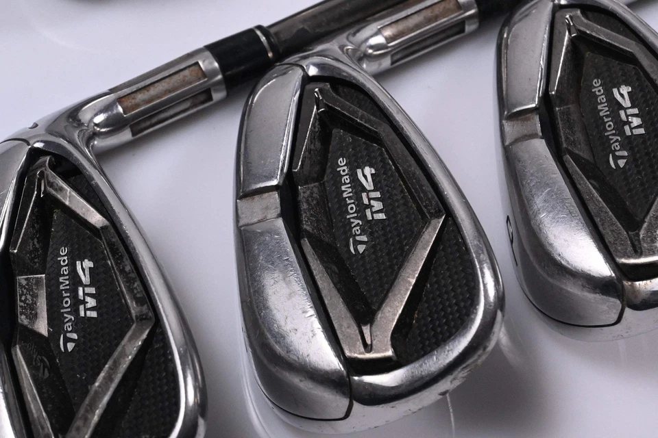 Taylormade M4 Irons / 6-PW / Regular Flex UST Mamiya Recoil ESX 460 Shafts - Image 1 of 4