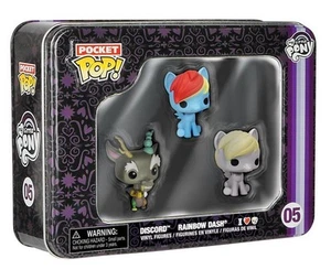Funko My Little Pony Pocket Pop! Mini Vinyl Figure Tin (3-Pack) #05 Rainbow dash - Bild 1 von 2