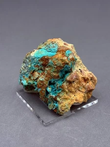 CRISOCOLA Pinar de Bedar, Almería, Andalucia - ESPAÑA MINERALES COLECCION B24 - Imagen 1 de 6