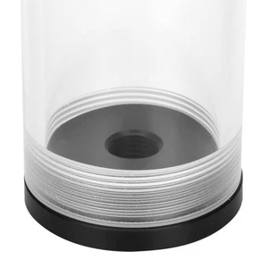 Water Cooling Tank Acrylic Cylindrical 4‑Hole G1/4 Thread Reservoir Computer FY - Afbeelding 1 van 24