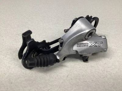 Desviador trasero para bicicleta de montaña Shimano DEORE XT RD-M750 9 velocidades años 90 MTB Foto 1 de 4