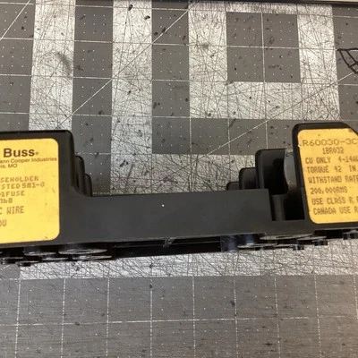 Lote De 3 Portafusibles 30A Amp 600V Voltios (LMR6V) Foto 1 de 3