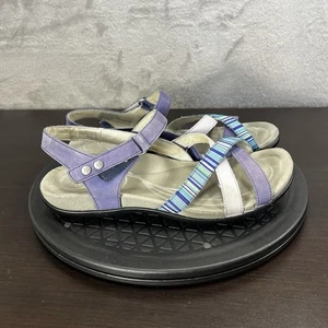Abeo Laguna Damengröße 7 bequeme Riemchensandalen lavendel/blau - Bild 1 von 9