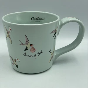 Cath Kidston Love Birds Mint Dolly Mug • New Baby • Large Ceramic Coffee Cup - Picture 1 of 7