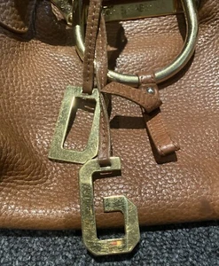 Authentic Dolce & Gabbana Brown Leather Bag… - Picture 1 of 12