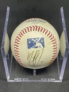 Manny Machado Rookie Signed Minors Bowie Baysox Game Used Baseball PSA/DNA - Picture 1 of 4