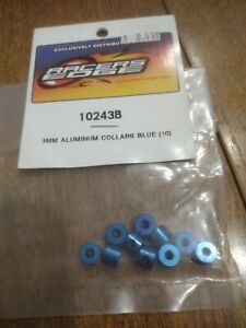 Racers Edge 10243B 3mm Alum. Collars (10)