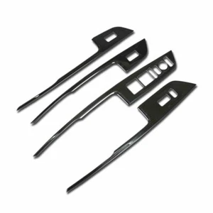 For Acura RDX 2019 2020 2021 2022 Interior Window Switch Panel Cover Trims Black - Picture 1 of 9