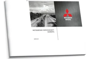 Mitsubishi 8 modelli libretto di manutenzione tedesco - Foto 1 di 5