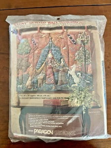 Paragon CLUNY TAPESTRY ""To My Sole Desire"" GESTEPPTE WANDHÄNGE Kit Einhorn selten - Bild 1 von 6