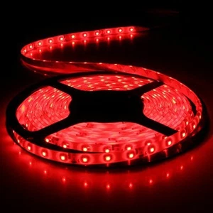 12V Waterproof LED Strip Light 5M 300LEDs For Boat / Truck / Car/ Suv / Rv Red - Picture 1 of 9
