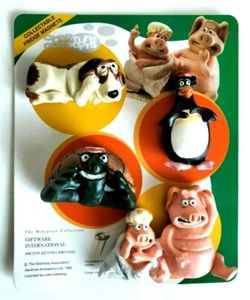 Creature Comforts Magnete Set Sammlerstück Kühlschrankmagnet Set 1993 - selten - Bild 1 von 3