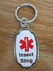 Key Chain - INSECT STING MEDICAL- NOS metal 