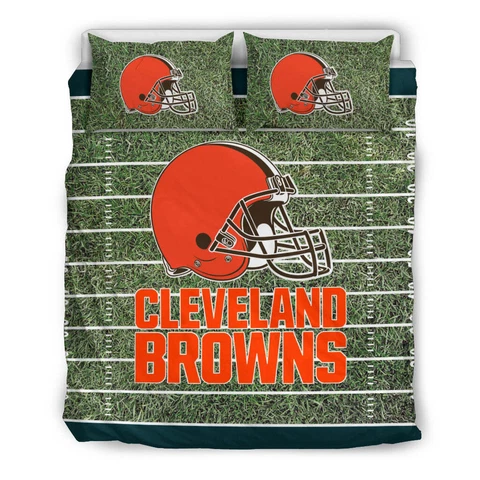 Cleveland Browns 3PCS Bedding Set Comforter/Quilt Cover Pillowcase Duvet Cover Cover