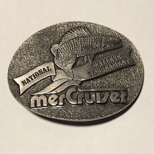 Fibbia cintura in metallo merCruiser Mercury National Walleye Tournament - Foto 1 di 8