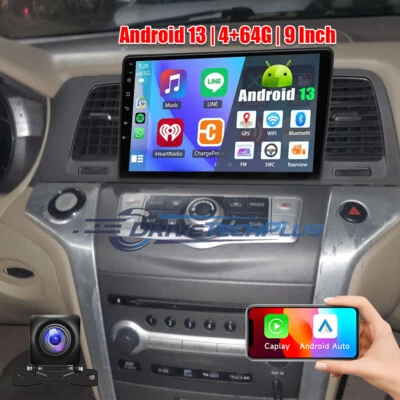 9" 4+64GB Car Radio Stereo GPS NAV For Nissan Murano Z51 2008-2014 Apple Carplay - Image 1 of 4