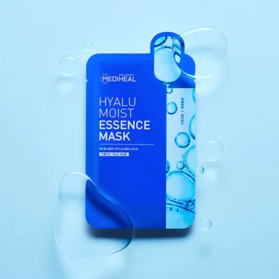 MEDIHEAL Hyalu Moist Essence Mask 20ml x15 pcs /Korea beauty - Image 1 of 2