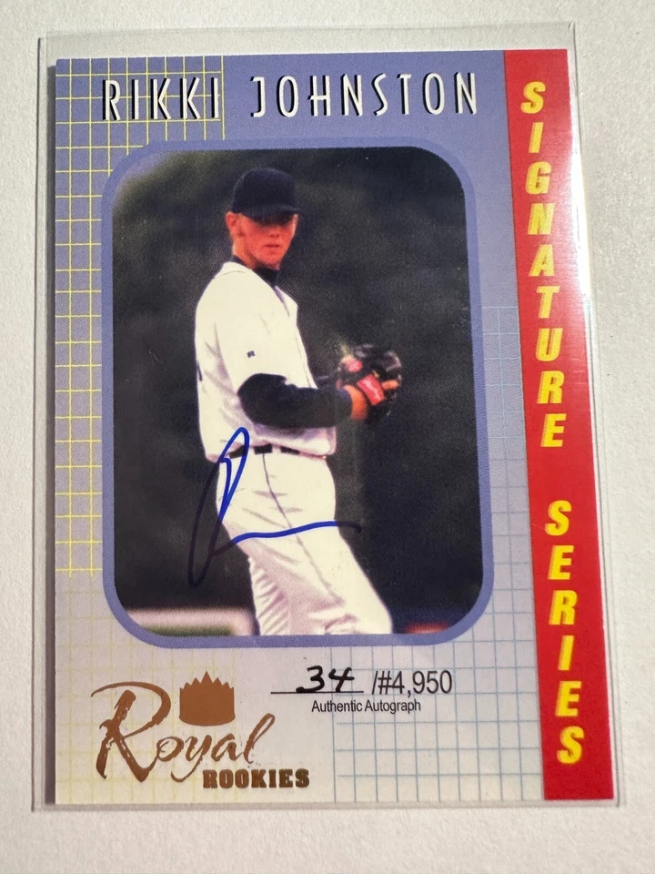 K113,302 - 2000 Royal Rookies Autographs #31 Rikki Johnston #/4950 Auto - Image 1 of 1