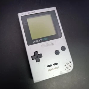 Nintendo Gameboy Light Silver MGB-101 Console Used from Japan - Picture 1 of 3