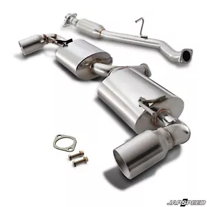 JAPSPEED STAINLESS SILENCED CAT BACK EXHAUST SYSTEM FOR MAZDA RX8 RX-8 1.3 SE3P - Picture 1 of 8