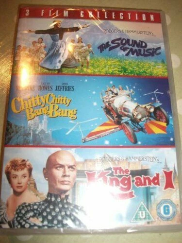The Sound Of Music/Chitty Chitty Bang Bang/The King And I DVD Julie Andrews..... - Image 1 of 1