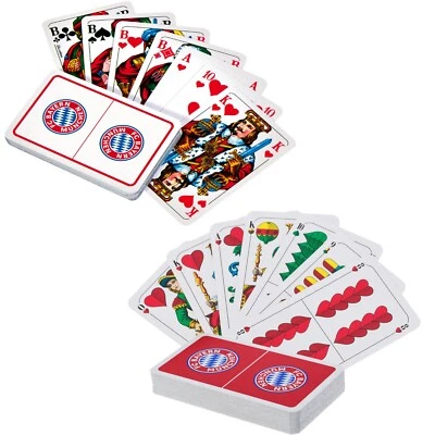 FC Bayern München Skat oder Schafkopf 32 Blatt Kartenspiel Skatspiel Karten FCB