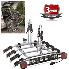 WNB 4 Bike Platform Cycle Carrier 60KG Load Carrier Bikes Tow Bar Hitch Mounted 