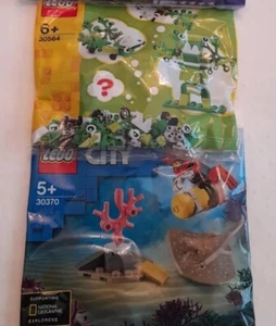 New Lego Polybag Bundle Lego City 30370/ Lego 30564 Sets - Picture 1 of 5